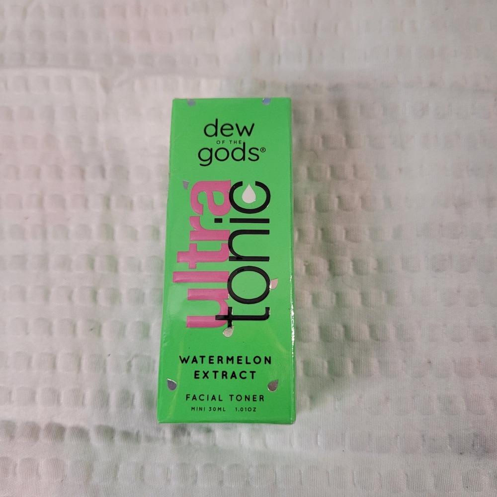 Dew of the Gods Ultratonic Watermelon Extract Facial Toner Mini 30ml 1.01oz NEW